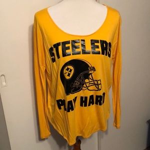 VS PINK STEELERS TOP